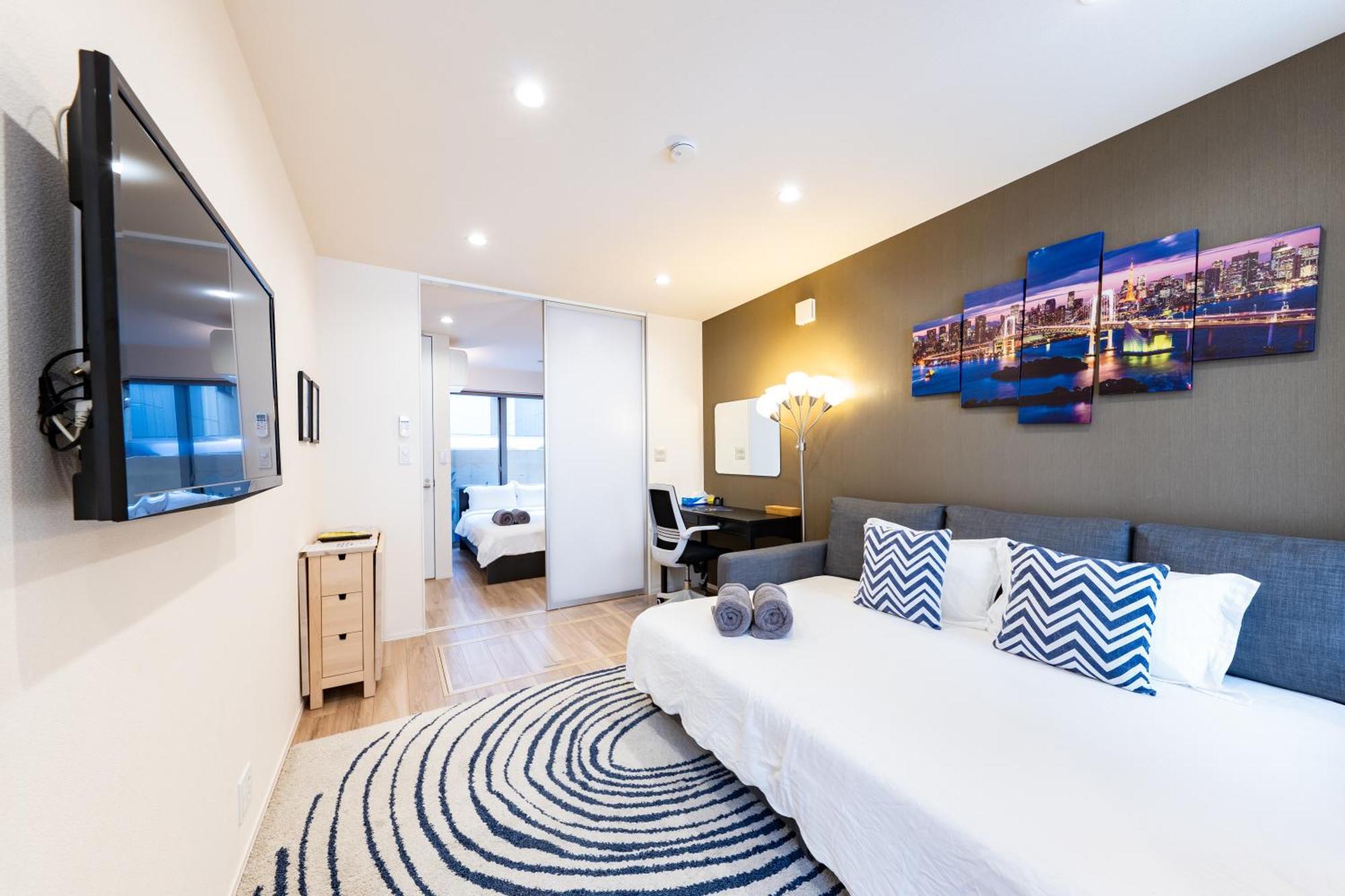 Appartement Ueno Garden House - 2 Mins Walk To Subway, 2 Mins Train To Akihabara, 2 Mins Train To Asakusa *